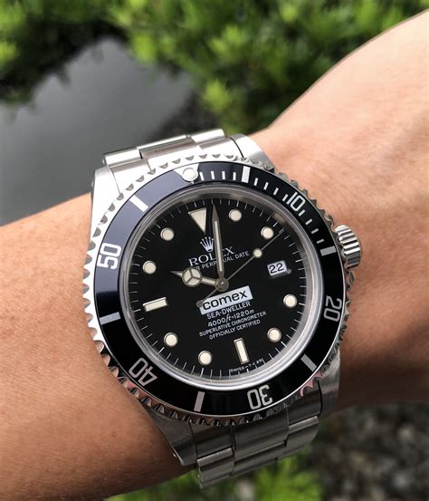 rolex sea dweller 16600 review.